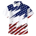 thumbnail image 4 of USA 250th Anniversary Shirt Boys Patriotic Graphic Tee Fourth of July Print Short Sleeve Top for Kids Youth Multicolour 3 Years-4 Years, 4 of 4