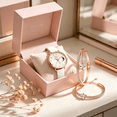 thumbnail image 5 of YATLTE Leather Women Watches, Ladies Dress Analog Quartz Date Classic Luminous Leather Strap Waterproof Female Wrist Watch, 5 of 6