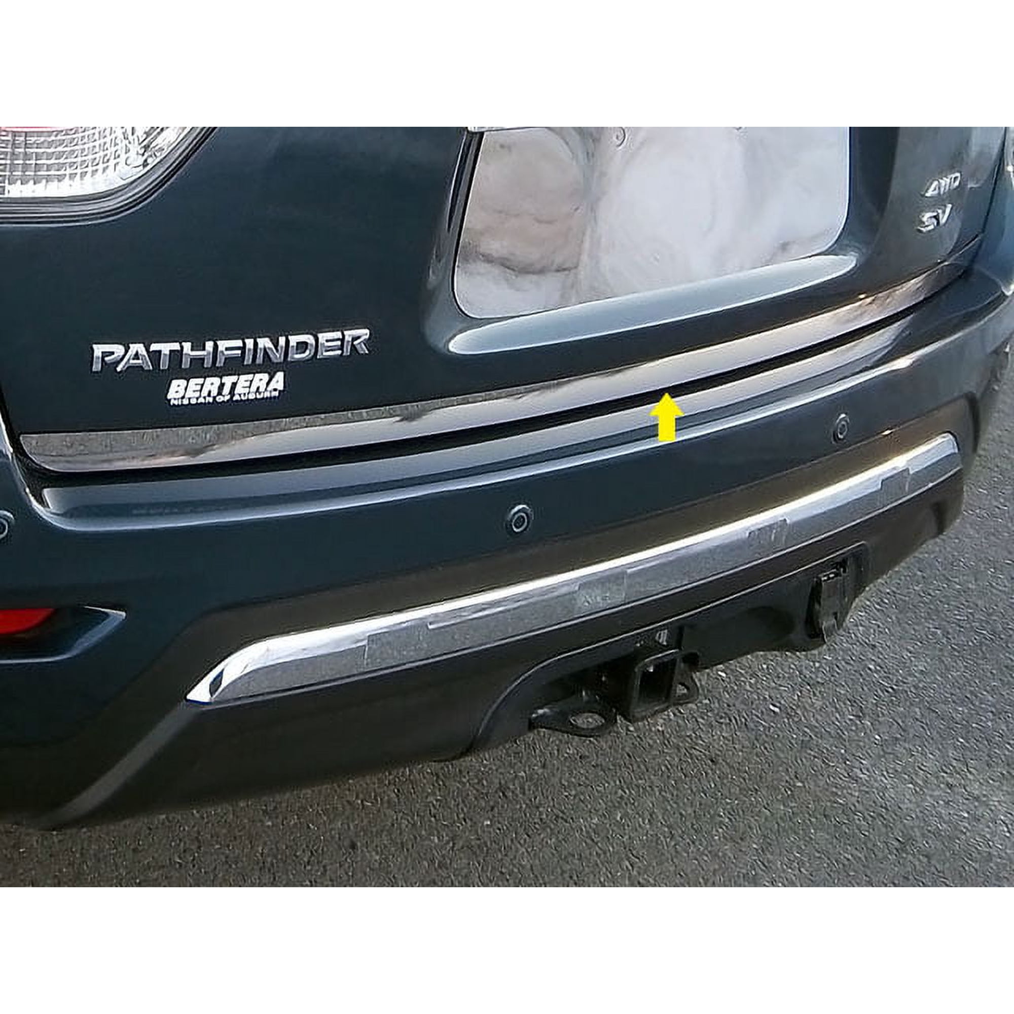 Stainless Steel Rear Deck Trim 1Pc Fits 2013-2020 Nissan Pathfinder RD13527 QAA