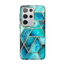 i-Blason Cosmo Ocean Blue Case for Samsung Galaxy S21 Ultra (Galaxy-S21Ultra-Cosmo-Ocean)