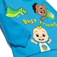 thumbnail image 5 of CoComelon JJ Cody Toddler Boys Fleece Pullover Sweatshirt and Pants Set Infant to Toddler, 5 of 5