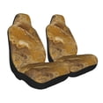 thumbnail image 3 of Car Seat Covers Are Protected From Dust And Spillage And Elastic Straps Are Easy To Install For Easy Car Suv Truck Delivery Sandybrown Marble_3 1, 3 of 8