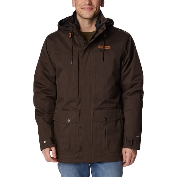 Columbia 3-in-1 Jacket Men's Horizons Pine Interchange, Cordovan, Small - 100% Polyester