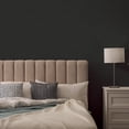thumbnail image 5 of Tempaper Textured Horizontal Faux Grasscloth Black Peel and Stick Wallpaper, 20.5" x 16.5', 5 of 10