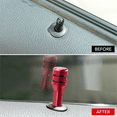 thumbnail image 3 of 2pcs Silver-Exacpilles Aluminum Alloy Automotive Safety Door Lock, Truck Interior Door Screw Knob, Ribbed Pins, Car Accessories, 3 of 3