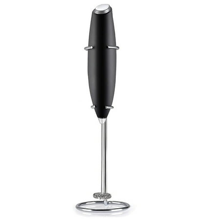 

Milk Frother Hand Held Electric Coffee Frother Milk Foamer Black