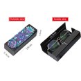 thumbnail image 3 of Estuche de almacenamiento para gafas de cuero con DIY Flores Mandala Cgtredaw, 3 of 9