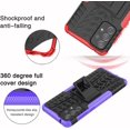 thumbnail image 3 of Case for Samsung Galaxy A53 5G, Tyre Pattern Design Hybrid TPU+PC Material Double Layer Protection Shockproof Cover with Kickstand Phone Case for Samsung Galaxy A53 5G XC Blue, 3 of 11