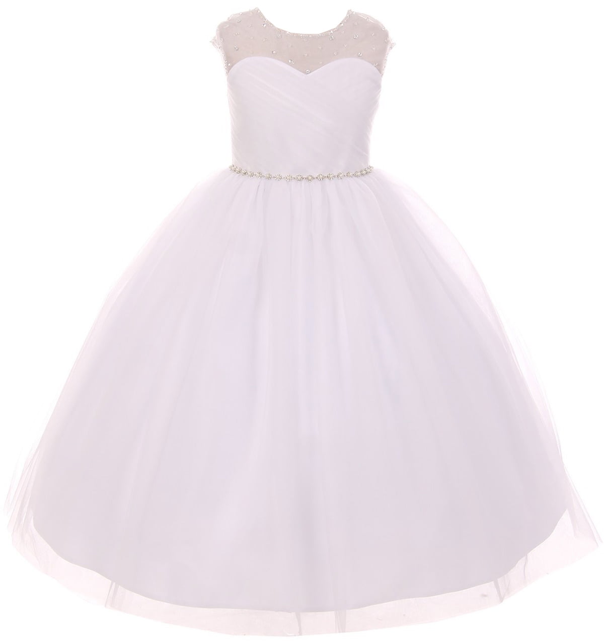 bny corner flower girl dress