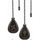 thumbnail image 1 of Pull Chain,Ceiling Fan Pull Chain Set,12 Inches Lighting & Fan Beaded Ball Fan, 1 of 5