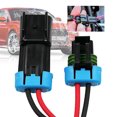 thumbnail image 1 of Ndcxsfigh Conector Cable 2 Pines Conector Impermeable para Coche Camión Barco 12GA, 1 of 9