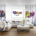 thumbnail image 3 of Design Art Quebec Skyline Canvas Print, 3 of 3