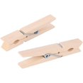 thumbnail image 5 of 100 pinzas de madera grandes para ropa, pinzas para ropa resistentes para colgar ropa, manualidades y fotos, 5 of 5