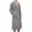 Gray, variant on Robes for Men,Viikei Mens Robes,Warm Soft Plush Mens Robe with Hood,Plus Size Plus Thick Robe for Men with Side Pocket and Belt,Bathrobes for Men Gifts
