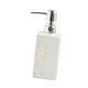 thumbnail image 2 of Dispensador de jabón de porcelana Dispensadores de loción Gel de baño multifuncional y elegante Blanco, 2 of 9