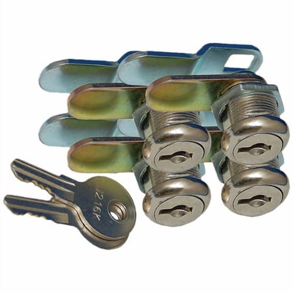 Prime Products 1011.1160 18 3310 5/8" Keyed Camlock Pack Of 4