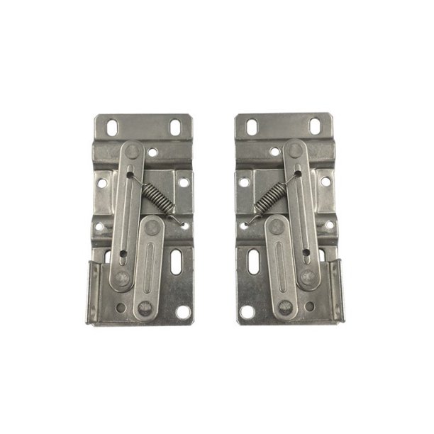 JINGT 45 Degree Down Flap Door Hinge Down Door Spring Hinge Connector