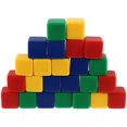 thumbnail image 1 of Guangmc - 24 cubos de acrílico en blanco, 4 colores, 6 caras, juguetes educativos para niños, 1 of 4
