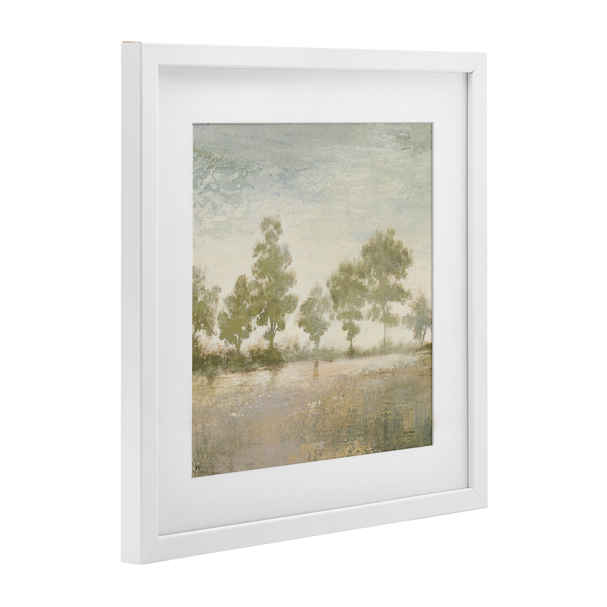 Stupell Industries Forest Light Landscape White Framed Print Under Glass, design by Michael Marcon