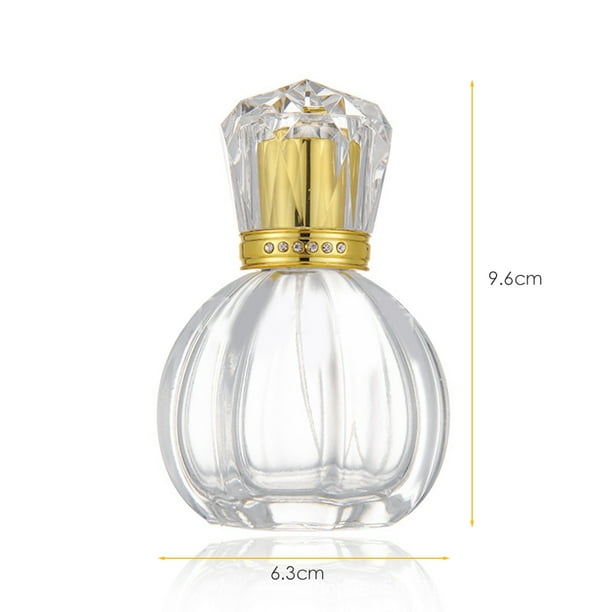 Botellas de perfume vacías de cristal del espray del atomizador recargable 50ml para el viaje