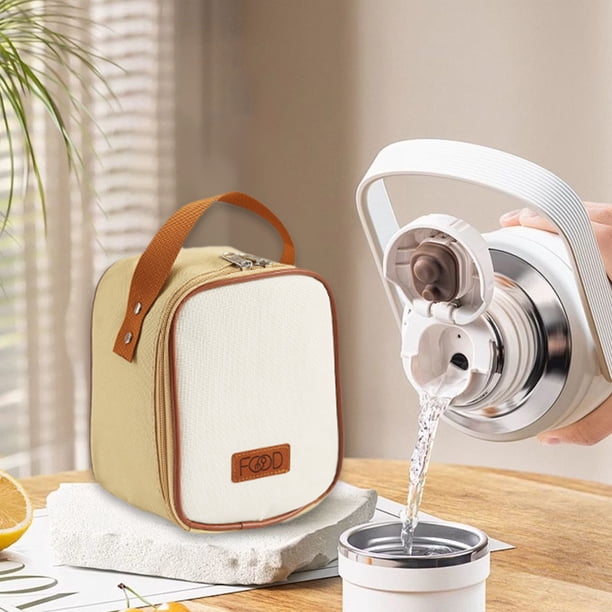 Fiudx Ofertas Flash Del Día Bolsa Aislante Para Una Sola Taza Portátil, Bolsa Aislante Para Lonchera, Bolsa Aislante Para Lonchera, Bolsa Aislante Para Taza Al Aire Libre, Resistente Y Duradera, Se P
