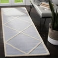 thumbnail image 3 of Safavieh Cambridge Light Blue Transitional Rug - Runner 2'6" x 8', 3 of 5