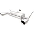 thumbnail image 1 of Fits 2007-2018 Jeep Wrangler JK Magnaflow Performance Exhaust System Kit 15178 MF Series Axle Back System; Stainless Steel; With Muffler; 2-1/2 Inch Pipe Diameter; Single Exhaust With Dual Exit, 1 of 4