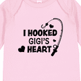 thumbnail image 4 of Inktastic I Hooked Gigi's Heart with Fishing Rod Boys or Girls Long Sleeve Baby Bodysuit, 4 of 5