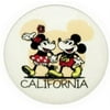 Mickey Mouse and Minnie California Button