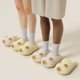 thumbnail image 5 of Pantuflas De Invierno Con Forma De Pata, Impermeables, Cerradas Y Acolchadas, Forro Polar, Tallas 40-41, Soporte Suave En El Taln, Clidas Para Usar En Interiores, Para Relajarse En La, UKHBMC, 5 of 8