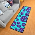 thumbnail image 2 of GZHJMY Halloween Purple Pumpkin Pattern Runner Rug 72"x24",Non-Slip Anti Fatigue Comfort Floor Mats Kitchen Long Rugs for Bedroom Living Room Bathroom Hallways Entrywa, 2 of 7