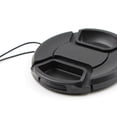 thumbnail image 4 of 58mm Universal Camera Lens Cap - Black ABS Plastic Protective Cover for DSLR/SLR Lenses, Lightweight Anti-Scratch Dustproof Accessory, Easy Snap-On Installation Replacement Lens Protection, 4 of 6