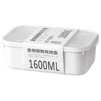 SPOORYYO Japanese-style Fresh-keeping Box Set for Refrigerator Storage, Microwave-Safe and Food Grade