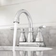 thumbnail image 3 of Moen Hilliard Two-Handle High Arc Bathroom Faucet, 3 of 7