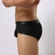 thumbnail image 5 of Los Hombres de material cuero de La PU Suspensorio Ropa Interior Calzoncillos Calzoncillos, 5 of 9
