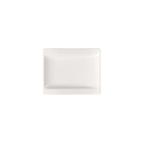 Villeroy & Boch New Wave B&B Plato/Plato De Aperitivo, 7 X 6, Porcelana Premium, Color Blanco
