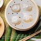 thumbnail image 3 of 100pcs Air Fryer Liners, 9inch Bamboo Steamer Liners, Premium Perforated Parchment Steaming Papers, 3 of 5