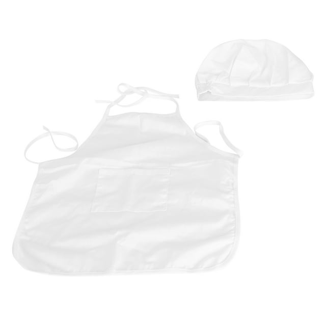 Delantal de chef de fotografía, Delantal de chef de bebé Sombrero Disfraz de chef infantil recién nacido Delantal de chef de fotografía infantil Lograr más