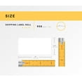 thumbnail image 3 of HOUSELABELS 3" x 1.5" Multipurpose Labels on 1" Core Compatible With Zebra and Rollo Printers, 16 Rolls / 950 Labels per Roll, 3 of 7