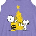 thumbnail image 2 of Peanuts - Xmas Charlie And Snoopy - Toddler & Youth Girls A-line Dress, 2 of 5