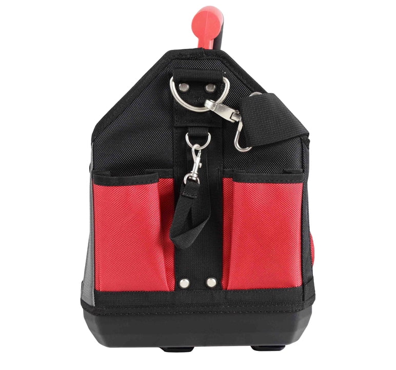 Milwaukee PACKOUT 20 in Modular Storage Tote (48-22-8320) – 32-Pocket Tool Tote with Locking Base, Shoulder Strap, and Reinforced Construction