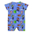 thumbnail image 2 of Super Mario Unisex Baby Boy Girl Jumpsuit Romper Bodysuit Playsuit One Piece Outfit Clothes 9-12M, 2 of 8