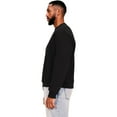 thumbnail image 3 of Casual Classics Mens Ringspun Cotton Extended Neckline Oversized Sweatshirt, 3 of 4