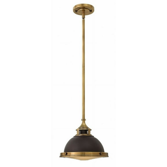 Hinkley Amelia 1-Light Mini Pendant in Buckeye Bronze