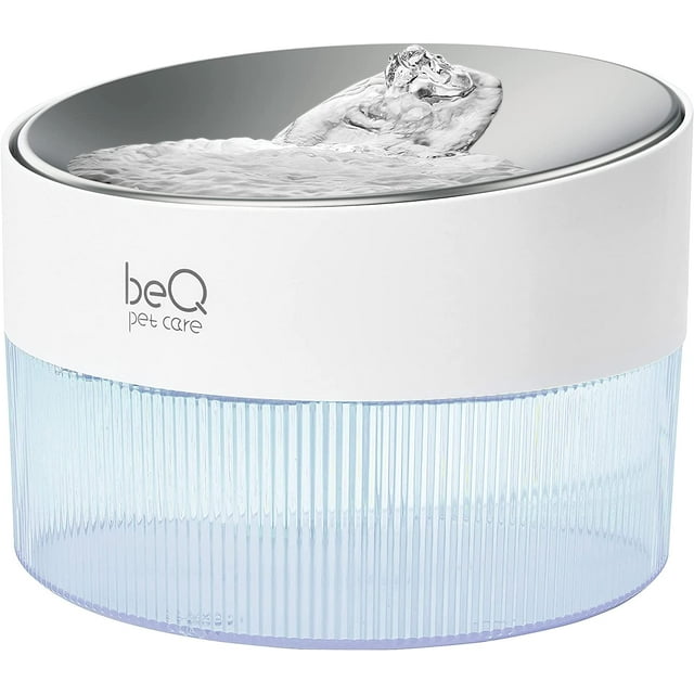 beQ Fuente de agua automática infinita para mascotas, 2.5L beQ E1