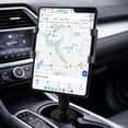 thumbnail image 1 of Mighty Mount Cup Holder Mount for Samsung Galaxy Z Fold Industrial Tablet Car Holder, 1 of 5