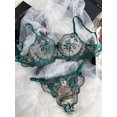 thumbnail image 3 of Ellolace-ropa interior de tul sin costuras con bordado de encaje, lencería de fantasía, conjuntos exóticos, Floral, hermoso, conjunto de Bilizna, 3 of 5