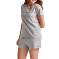 thumbnail image 1 of Champion Women's Short Sleeve Tee and Sleep Short Set, 2pc, 1 of 7