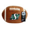 thumbnail image 4 of CFL Saskatchewan Roughriders Football Shaped Cushion, 4 of 4