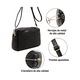 thumbnail image 2 of Bolso Bandolera para Mujer Malubero Con Bolsillo Color Negro, 2 of 4